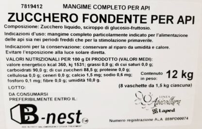 B-NEST Mangime - zucchero candito per api - Alimento per apicoltura